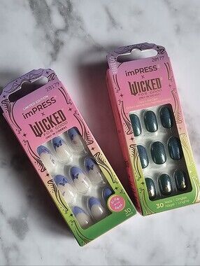imPRESS x Wicked Press-On Nail BundleBlue